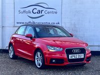 USED 2013 62 AUDI A1 1.4 TFSI S line Sportback 5dr Petrol Manual Euro 5 (s/s) (122 ps) www.suffolkcarcentre.co.uk - Located at Lowestoft