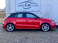 USED 2013 62 AUDI A1 1.4 TFSI S line Sportback 5dr Petrol Manual Euro 5 (s/s) (122 ps) www.suffolkcarcentre.co.uk - Located at Lowestoft