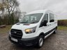 USED 2022 22 FORD TRANSIT 2.0 350 EcoBlue Leader Panel Van 5dr Diesel Manual FWD L3 H2 Euro 6 (s/s) (130 ps) - WELFARE VAN 