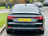 USED 2017 67 AUDI S4 3.0 TFSI V6 Saloon 4dr Petrol Tiptronic quattro Euro 6 (s/s) (354 ps) LOW MILES+RED LEATHER+SAT NAV+