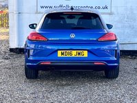 USED 2016 16 VOLKSWAGEN SCIROCCO 2.0 TDI BlueMotion Tech R-Line Black Edition Hatchback 3dr Diesel Manual Euro 6 (s/s) (150 ps) www.suffolkcarcentre.co.uk - Located at Lowestoft
