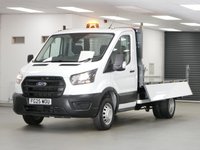 USED 2025 25 FORD TRANSIT 470 RWD 2.0 EBL 130 BHP L2 MEDIUM TWIN WHEEL TIPPER  TIPPER | TWIN REAR WHEELS | 470 WEIGHT