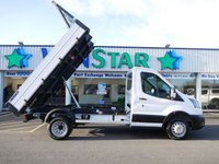 USED 2025 25 FORD TRANSIT 470 RWD 2.0 EBL 130 BHP L2 MEDIUM TWIN WHEEL TIPPER  TIPPER | TWIN REAR WHEELS | 470 WEIGHT