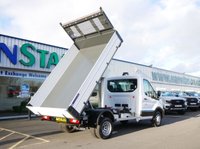 USED 2025 25 FORD TRANSIT 470 RWD 2.0 EBL 130 BHP L2 MEDIUM TWIN WHEEL TIPPER  TIPPER | TWIN REAR WHEELS | 470 WEIGHT