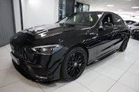 USED 2022 72 MERCEDES-BENZ C-CLASS 2.0 C43 MHEV AMG (Premium) Saloon 4dr Petrol Hybrid G-Tronic+ 4MATIC Euro 6 (s/s) (408 ps) 1 FORMER+360 CAM+BLIS+FMBSH!!