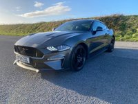 USED 2019 69 FORD MUSTANG 5.0 V8 GT Fastback 2dr Petrol Manual Euro 6 (450 ps) SMART LOOKING EXAMPLE  - JUST 26,000 MILES - FORD SERVICE HISTORY - MAGNETIC GREY METALLIC - FULL BLACK LEATHER INTERIOR