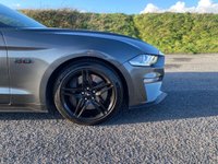USED 2019 69 FORD MUSTANG 5.0 V8 GT Fastback 2dr Petrol Manual Euro 6 (450 ps) SMART LOOKING EXAMPLE  - JUST 26,000 MILES - FORD SERVICE HISTORY - MAGNETIC GREY METALLIC - FULL BLACK LEATHER INTERIOR