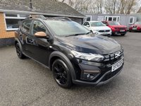 USED 2025 74 DACIA SANDERO STEPWAY 1.0 TCe EXTREME Hatchback 5dr Petrol Manual Euro 6 (s/s) (90 ps) 1 Owner - Cruise control with speed limiter, Electric windows and mirrors, Remote central locking.