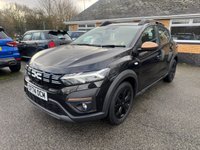 USED 2025 74 DACIA SANDERO STEPWAY 1.0 TCe EXTREME Hatchback 5dr Petrol Manual Euro 6 (s/s) (90 ps) 1 Owner - Cruise control with speed limiter, Electric windows and mirrors, Remote central locking.