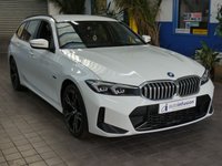 USED 2022 72 BMW 3 SERIES 2.0 330e 12kWh M Sport Touring 5dr Petrol Plug-in Hybrid Auto Euro 6 (s/s) (292 ps) SAT NAV PART LEATHER INTERIOR REAR VIEW CAMERA ANDROID APPLE CARPLAY PARKING SENSORS 1 OWNER EXCELLENT SERVICE HISTORY
