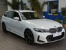 USED 2022 72 BMW 3 SERIES 2.0 330e 12kWh M Sport Touring 5dr Petrol Plug-in Hybrid Auto Euro 6 (s/s) (292 ps) SAT NAV PART LEATHER INTERIOR REAR VIEW CAMERA ANDROID APPLE CARPLAY PARKING SENSORS 1 OWNER EXCELLENT SERVICE HISTORY