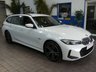 USED 2022 72 BMW 3 SERIES 2.0 330e 12kWh M Sport Touring 5dr Petrol Plug-in Hybrid Auto Euro 6 (s/s) (292 ps) SAT NAV PART LEATHER INTERIOR REAR VIEW CAMERA ANDROID APPLE CARPLAY PARKING SENSORS 1 OWNER EXCELLENT SERVICE HISTORY