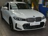 USED 2022 72 BMW 3 SERIES 2.0 330e 12kWh M Sport Touring 5dr Petrol Plug-in Hybrid Auto Euro 6 (s/s) (292 ps) SAT NAV PART LEATHER INTERIOR REAR VIEW CAMERA ANDROID APPLE CARPLAY PARKING SENSORS 1 OWNER EXCELLENT SERVICE HISTORY