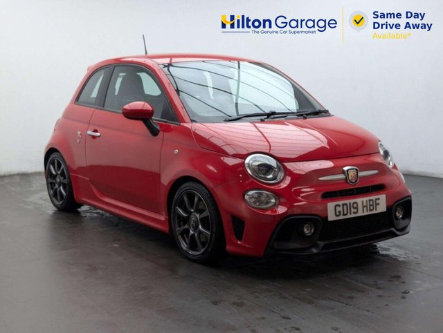 USED 2019 19 ABARTH 595 1.4 T-Jet Competizione 70th Hatchback 3dr Petrol Manual Euro 6 (180 bhp) R PARKING SENSORS + APPLE CARPLAY CLICK & COLLECT/HOME DELIVERY