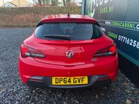 USED 2015 64 VAUXHALL ASTRA GTC 1.4T SRi Coupe 3dr Petrol Manual Euro 5 (s/s) (140 ps) * LOW MILES - ALLOY WHEELS - HALF LEATHER INTERIOR *