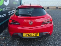 USED 2015 64 VAUXHALL ASTRA GTC 1.4T SRi Coupe 3dr Petrol Manual Euro 5 (s/s) (140 ps) * LOW MILES - ALLOY WHEELS - HALF LEATHER INTERIOR *