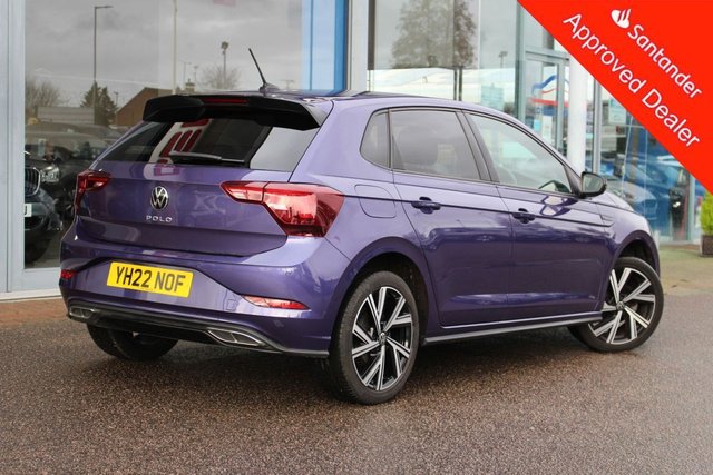 2022 VOLKSWAGEN POLO 1.0 TSI R-Line Hatchback 5dr Petrol Manual Euro 6 (s/s) (95 ps) - Photo 3