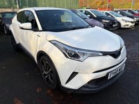 USED 2018 68 TOYOTA C-HR 1.8 VVT-h Design SUV 5dr Petrol Hybrid CVT Euro 6 (s/s) (122 ps) HYBRID ENGINE, SAT NAV, AUTO, HEATED SEATS, REAR CAMERA