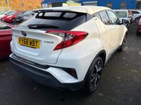 USED 2018 68 TOYOTA C-HR 1.8 VVT-h Design SUV 5dr Petrol Hybrid CVT Euro 6 (s/s) (122 ps) HYBRID ENGINE, SAT NAV, AUTO, HEATED SEATS, REAR CAMERA