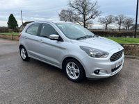 USED 2018 18 FORD KA+ 1.2 Ti-VCT Zetec Hatchback 5dr Petrol Manual Euro 6 (85 ps) 