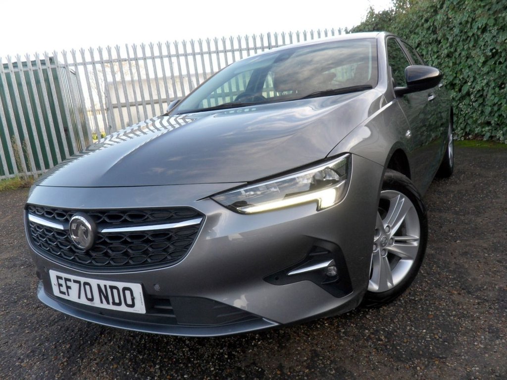 USED 2020 70 VAUXHALL INSIGNIA 1.5 Turbo D SE Nav Grand Sport 5dr Diesel Manual Euro 6 (s/s) (122 ps) SatNav LedHeadlights Cruise Climate