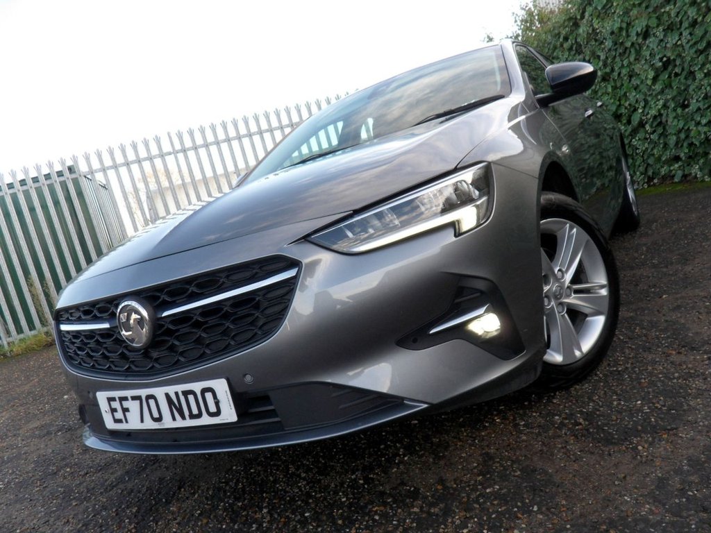 USED 2020 70 VAUXHALL INSIGNIA 1.5 Turbo D SE Nav Grand Sport 5dr Diesel Manual Euro 6 (s/s) (122 ps) SatNav LedHeadlights Cruise Climate