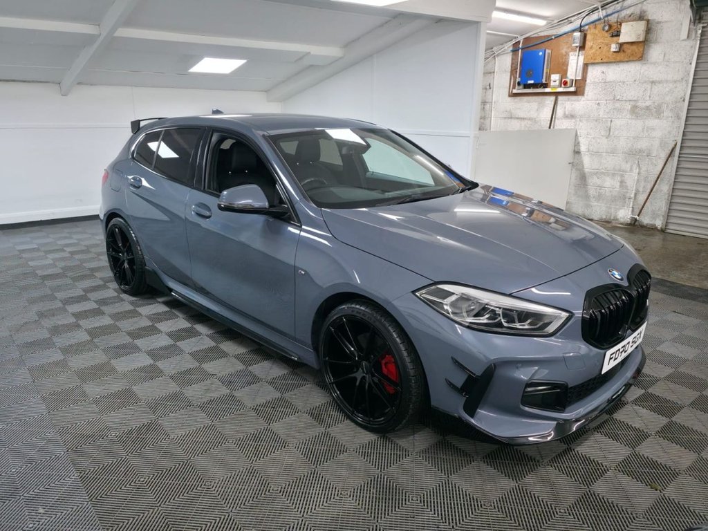USED 2021 70 BMW 1 SERIES 2.0 118d M Sport Hatchback 5dr Diesel Manual Euro 6 (s/s) (150 ps) 1 Owner - Bluetooth - SatNav!