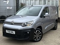 USED 2019 69 CITROEN BERLINGO 1.6 BlueHDi 1000 Driver M Panel Van 5dr Diesel Manual SWB Euro 6 (s/s) (100 ps) - F/S/H - APPLE CAR PLAY - SAT NAV - REVERSE CAMERA - BLUETOOTH - P/SENSORS - CRUISE