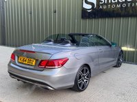 USED 2014 64 MERCEDES-BENZ E-CLASS 3.0 E350d V6 BlueTEC AMG Sport Cabriolet 2dr Diesel G-Tronic+ Euro 6 (s/s) (252 ps) 13 SERVICES INC. GEARBOX + BIG SPEC