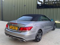 USED 2014 64 MERCEDES-BENZ E-CLASS 3.0 E350d V6 BlueTEC AMG Sport Cabriolet 2dr Diesel G-Tronic+ Euro 6 (s/s) (252 ps) 13 SERVICES INC. GEARBOX + BIG SPEC