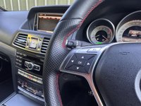 USED 2014 64 MERCEDES-BENZ E-CLASS 3.0 E350d V6 BlueTEC AMG Sport Cabriolet 2dr Diesel G-Tronic+ Euro 6 (s/s) (252 ps) 13 SERVICES INC. GEARBOX + BIG SPEC