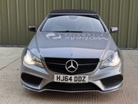 USED 2014 64 MERCEDES-BENZ E-CLASS 3.0 E350d V6 BlueTEC AMG Sport Cabriolet 2dr Diesel G-Tronic+ Euro 6 (s/s) (252 ps) 13 SERVICES INC. GEARBOX + BIG SPEC