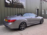 USED 2014 64 MERCEDES-BENZ E-CLASS 3.0 E350d V6 BlueTEC AMG Sport Cabriolet 2dr Diesel G-Tronic+ Euro 6 (s/s) (252 ps) 13 SERVICES INC. GEARBOX + BIG SPEC