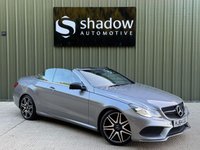 USED 2014 64 MERCEDES-BENZ E-CLASS 3.0 E350d V6 BlueTEC AMG Sport Cabriolet 2dr Diesel G-Tronic+ Euro 6 (s/s) (252 ps) 13 SERVICES INC. GEARBOX + BIG SPEC