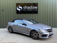 USED 2014 64 MERCEDES-BENZ E-CLASS 3.0 E350d V6 BlueTEC AMG Sport Cabriolet 2dr Diesel G-Tronic+ Euro 6 (s/s) (252 ps) 13 SERVICES INC. GEARBOX + BIG SPEC