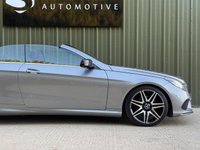USED 2014 64 MERCEDES-BENZ E-CLASS 3.0 E350d V6 BlueTEC AMG Sport Cabriolet 2dr Diesel G-Tronic+ Euro 6 (s/s) (252 ps) 13 SERVICES INC. GEARBOX + BIG SPEC