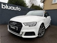 USED 2018 18 AUDI A3 1.5 TFSI CoD Black Edition Sportback 5dr Petrol S Tronic Euro 6 (s/s) (150 ps) Front & Rear Parking Sensors, 1 Owner From New, Superb Audi Service History, Part Leather S-Line Interior, Power Folding Heated Wingmirrors