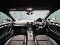 USED 2018 18 AUDI A3 1.5 TFSI CoD Black Edition Sportback 5dr Petrol S Tronic Euro 6 (s/s) (150 ps) Front & Rear Parking Sensors, 1 Owner From New, Superb Audi Service History, Part Leather S-Line Interior, Power Folding Heated Wingmirrors