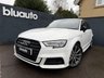 USED 2018 18 AUDI A3 1.5 TFSI CoD Black Edition Sportback 5dr Petrol S Tronic Euro 6 (s/s) (150 ps) Front & Rear Parking Sensors, 1 Owner From New, Superb Audi Service History, Part Leather S-Line Interior, Power Folding Heated Wingmirrors