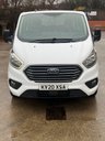 USED 2020 20 FORD TOURNEO CUSTOM 2.0 320 EcoBlue Shuttle Double Cab 5dr Diesel Manual L2 Euro 6 (s/s) (130 ps) 2 PREVIOUS OWNERS , NO VAT TO PAY , FULL SERVICE HISTORY , JUST HAD RECENT WETBELT KIT FITTED