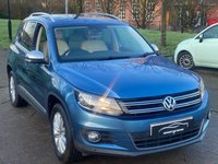 USED 2015 04 VOLKSWAGEN TIGUAN 2.0 TDI BlueMotion Tech Match SUV 5dr Diesel DSG 4WD Euro 5 (s/s) (140 ps) AUTOMATIC.....4WD......LEATHER.....SATNAV
