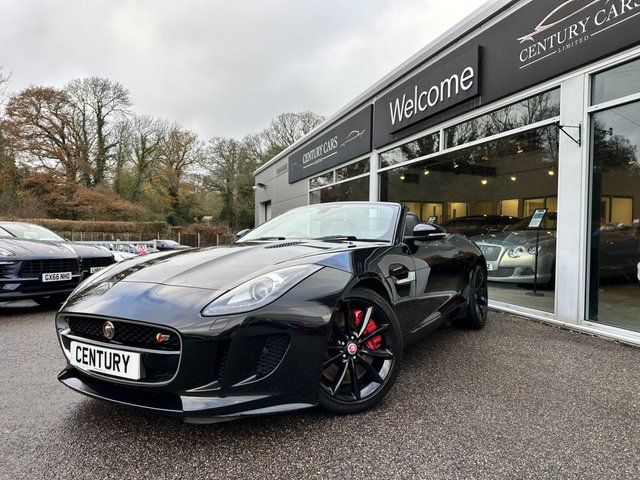 2017 66 Jaguar F-Type 3.0 V6 S Convertible 2dr Petrol Auto Euro 6 (s/s) (380 ps)