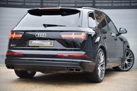 USED 2018 18 AUDI SQ7 4.0 TDI V8 Vorsprung SUV 5dr Diesel Tiptronic quattro Euro 6 (s/s) (435 ps) ULEZ Free | 2 Keys | Full Service History | 7 Seats | Panoramic Glass Sunroof | Full Audi Exclusive Velcona Leather | BOSE 3D Sound System | Trailer Pack | Ambient Lights | Heated Front & Rear Seats | LED Headlights | Electrically Adjustable Steering Column | Audi Phone Box | Privacy Glass | Heated Exterior Mirrors | MOT Valid ( 27/04/2026)