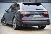 USED 2018 18 AUDI SQ7 4.0 TDI V8 Vorsprung SUV 5dr Diesel Tiptronic quattro Euro 6 (s/s) (435 ps) ULEZ Free | 2 Keys | Full Service History | 7 Seats | Panoramic Glass Sunroof | Full Audi Exclusive Velcona Leather | BOSE 3D Sound System | Trailer Pack | Ambient Lights | Heated Front & Rear Seats | LED Headlights | Electrically Adjustable Steering Column | Audi Phone Box | Privacy Glass | Heated Exterior Mirrors | MOT Valid ( 27/04/2026)