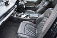 USED 2018 18 AUDI SQ7 4.0 TDI V8 Vorsprung SUV 5dr Diesel Tiptronic quattro Euro 6 (s/s) (435 ps) ULEZ Free | 2 Keys | Full Service History | 7 Seats | Panoramic Glass Sunroof | Full Audi Exclusive Velcona Leather | BOSE 3D Sound System | Trailer Pack | Ambient Lights | Heated Front & Rear Seats | LED Headlights | Electrically Adjustable Steering Column | Audi Phone Box | Privacy Glass | Heated Exterior Mirrors | MOT Valid ( 27/04/2026)