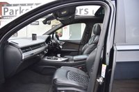 USED 2018 18 AUDI SQ7 4.0 TDI V8 Vorsprung SUV 5dr Diesel Tiptronic quattro Euro 6 (s/s) (435 ps) ULEZ Free | 2 Keys | Full Service History | 7 Seats | Panoramic Glass Sunroof | Full Audi Exclusive Velcona Leather | BOSE 3D Sound System | Trailer Pack | Ambient Lights | Heated Front & Rear Seats | LED Headlights | Electrically Adjustable Steering Column | Audi Phone Box | Privacy Glass | Heated Exterior Mirrors | MOT Valid ( 27/04/2026)