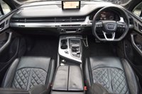USED 2018 18 AUDI SQ7 4.0 TDI V8 Vorsprung SUV 5dr Diesel Tiptronic quattro Euro 6 (s/s) (435 ps) ULEZ Free | 2 Keys | Full Service History | 7 Seats | Panoramic Glass Sunroof | Full Audi Exclusive Velcona Leather | BOSE 3D Sound System | Trailer Pack | Ambient Lights | Heated Front & Rear Seats | LED Headlights | Electrically Adjustable Steering Column | Audi Phone Box | Privacy Glass | Heated Exterior Mirrors | MOT Valid ( 27/04/2026)
