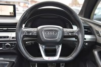 USED 2018 18 AUDI SQ7 4.0 TDI V8 Vorsprung SUV 5dr Diesel Tiptronic quattro Euro 6 (s/s) (435 ps) ULEZ Free | 2 Keys | Full Service History | 7 Seats | Panoramic Glass Sunroof | Full Audi Exclusive Velcona Leather | BOSE 3D Sound System | Trailer Pack | Ambient Lights | Heated Front & Rear Seats | LED Headlights | Electrically Adjustable Steering Column | Audi Phone Box | Privacy Glass | Heated Exterior Mirrors | MOT Valid ( 27/04/2026)