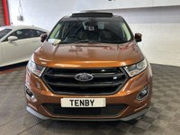 USED 2018 68 FORD EDGE 2.0 TDCi Sport SUV 5dr Diesel Powershift AWD Euro 6 (s/s) (210 ps) F&R HTD SEATS+AMB LIGHTS+20"ALLOYS