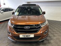 USED 2018 68 FORD EDGE 2.0 TDCi Sport SUV 5dr Diesel Powershift AWD Euro 6 (s/s) (210 ps) F&R HTD SEATS+AMB LIGHTS+20"ALLOYS